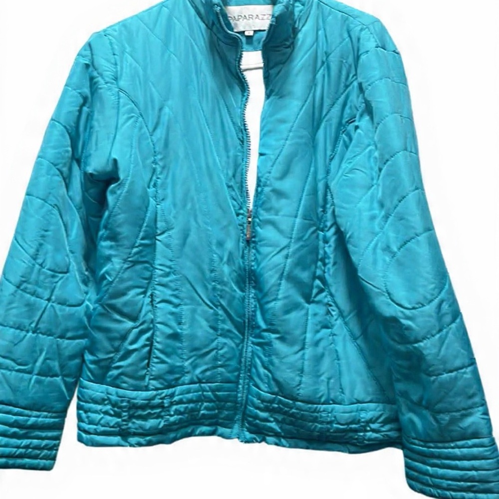 Paparazzi Women's Vibrant Blue Puffer Jacket